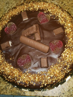 Una foto de Bizcocho de chocolate