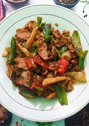 Foto resep Sapi Lada Hitam