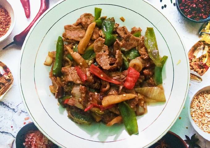 Resep Sapi Lada Hitam oleh Crhisterra Ellen - Cookpad