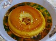 Una foto de flan para celiacos
