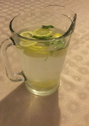 Una foto de Agua fresca saborizada