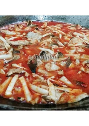 Foto resep Jamur Jangkos Kuah Pedas
