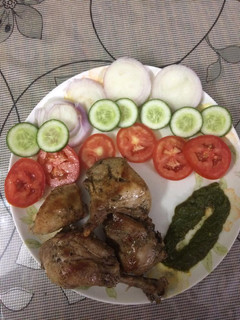 A picture of Malai chicken.
