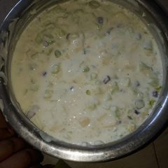 Russian salad A picture of Russian salad.