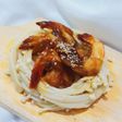 Udang Saus Mentega Sangkar Enoki