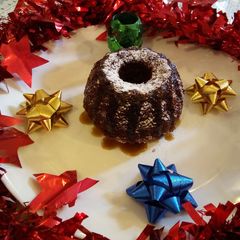 A picture of Sticky Date Pudding#Christmas baking Contest.