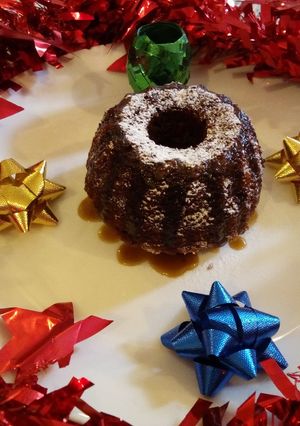 A picture of Sticky Date Pudding#Christmas baking Contest.