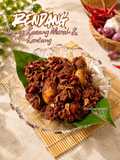 Rendang Daging,Kacang Merah& Kentang dengan bumbu tumis