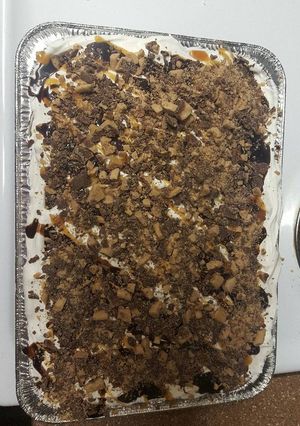 A picture of Better Than Sex Cake.