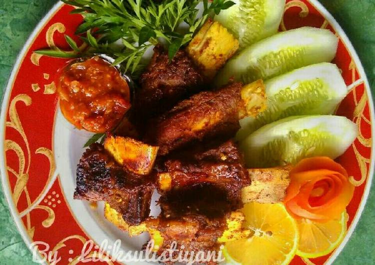 Iga bakar spesial sedap