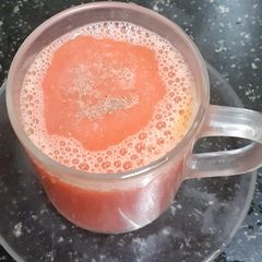 A picture of Red Velvety soup.