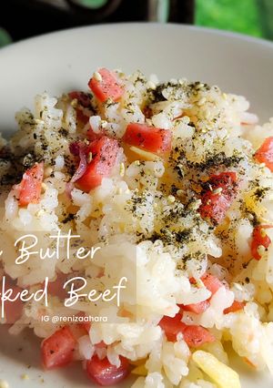 Foto resep Mpasi Nasi Butter Smoked Beef
