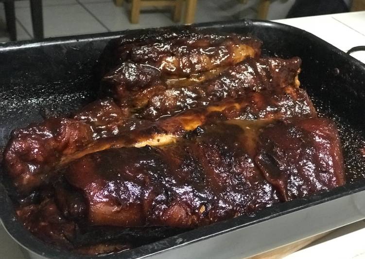 Recipe of Ultimate Pork Rib &amp; Belly BBQ