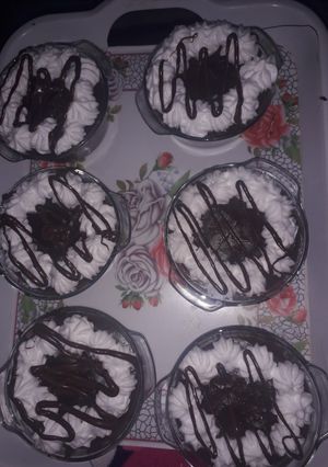 صورة لوصفة تحلية باردة لشهر رمضان الكريم 🌛🌛