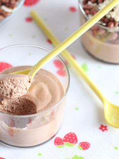Una foto de Mousse de Nocilla y mascarpone