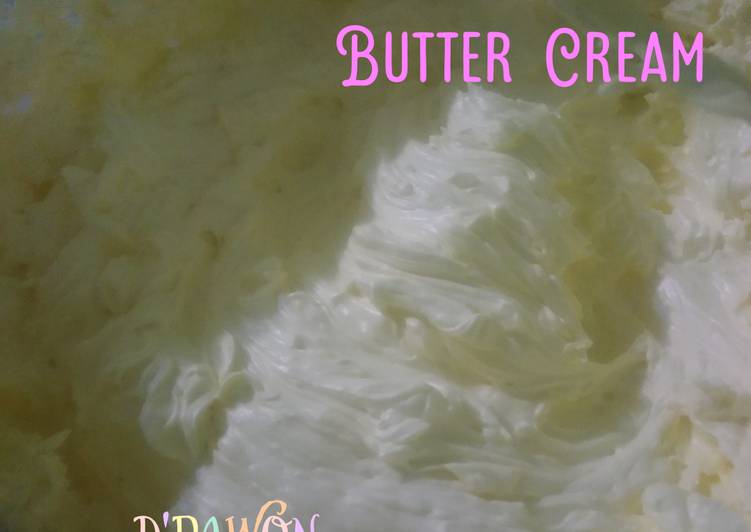 Cara Gampang Menyiapkan Butter Cream (lembut, anti ngendal, anti eneg), Bisa Manjain Lidah