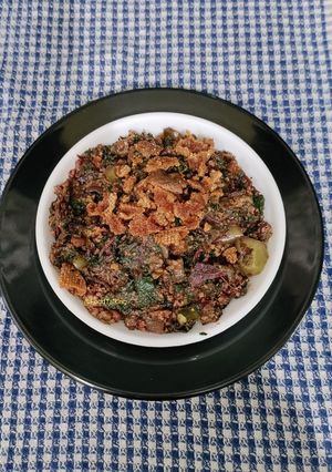 A picture of Laal Saag/ Chaulai Saag(Red Amaranth).