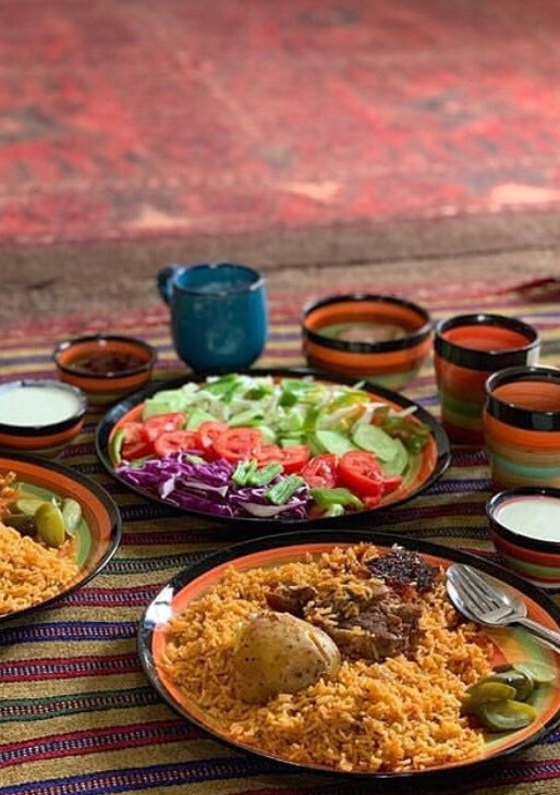 عکسی از دستور چکدرمه (غذای ترکمنی)