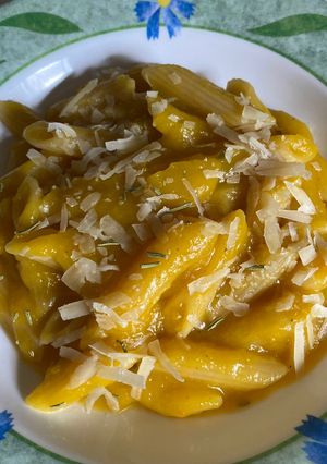 Foto di Pasta con crema di zucca 🎃