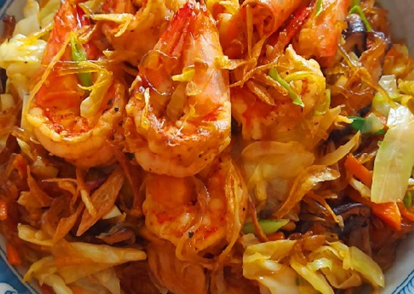Soun goreng udang