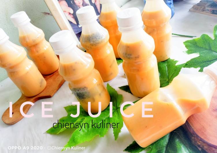 Bagaimana Membuat Ice Juice, Bikin Ngiler