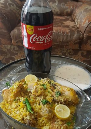 A picture of SPICY BIRYANI😍❤😋.