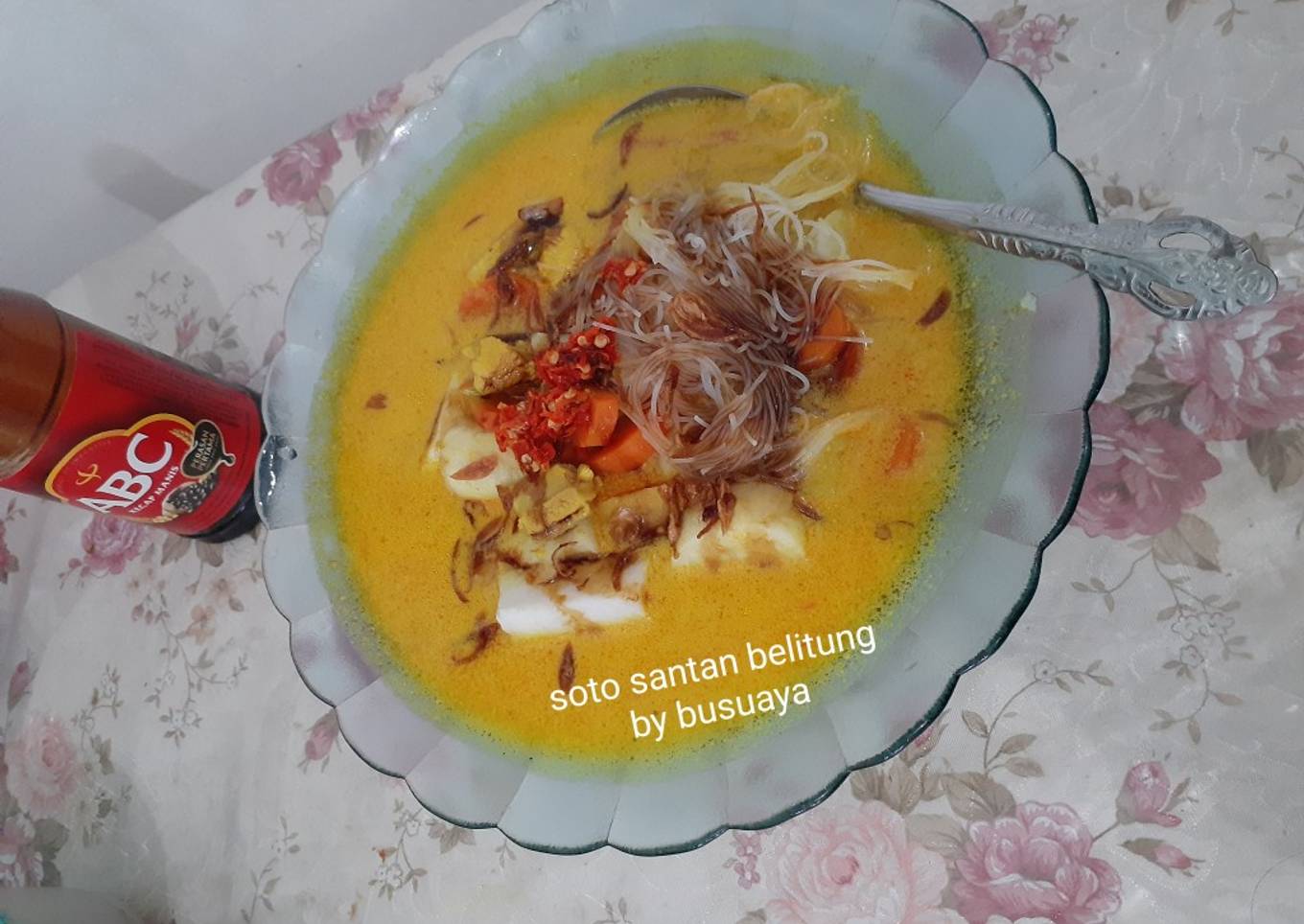 Soto santan belitung