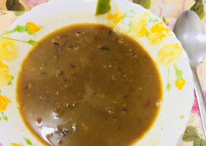 Recipe of Super Quick Homemade Black eyed beans/pea soup