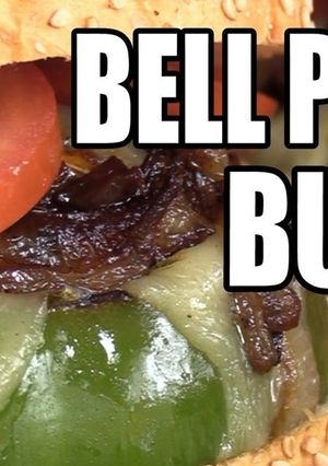 A picture of Bell Pepper Burgers.