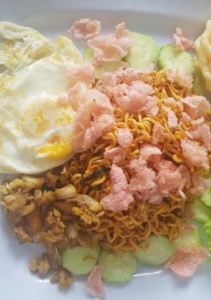 Foto resep Mie goreng sosis ayam