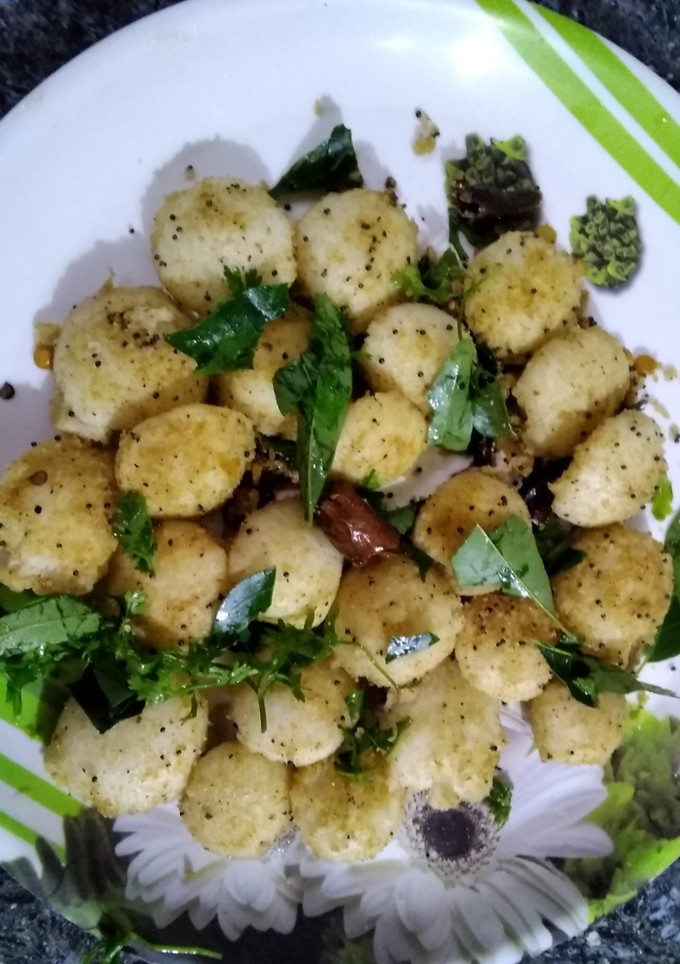பொடி இட்லி பிரை செய்முறை முக்கிய புகைப்படம்