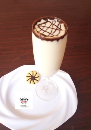 A picture of Pure Bliss milkshake.
