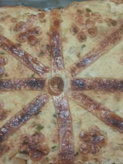 Una foto de Tarta de ricotta, versión masa comprada hojaldrada