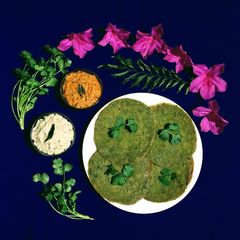 A picture of Tri Color breakfast.