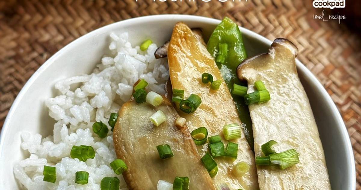 Resipi Stirfry King Oyster mushroom oleh imel_recipe Cookpad