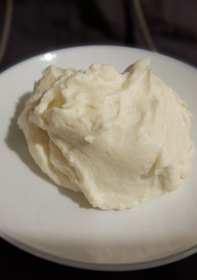 Una foto de Queso crema casero