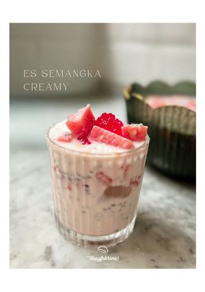 Foto resep Es Semangka Creamy
