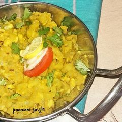A picture of Lauki sabji.