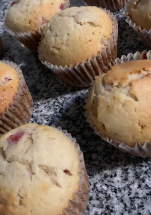 Una foto de Cupcakes con frutillas
