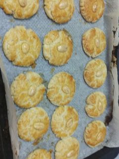 Una foto de Galletas almendradas