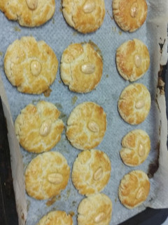 Una foto de Galletas almendradas