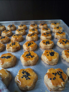 Foto resep Salted egg yolk cookies (cookies telor asin)