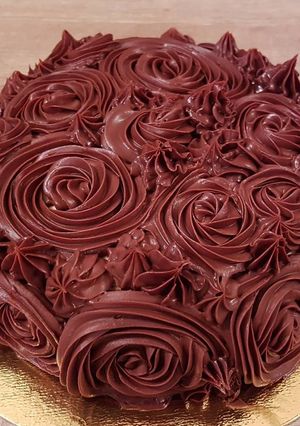 Une photo de Gâteau chocolat/nutella