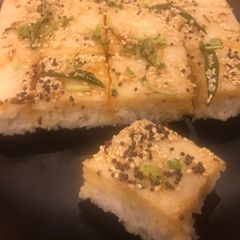 A picture of Farali Dhokla.