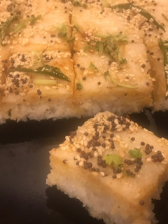 A picture of Farali Dhokla.