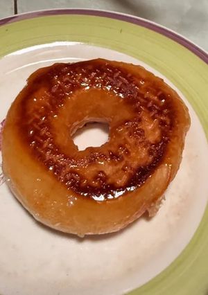 Foto resep Glazed Donut Dipanggang Viral