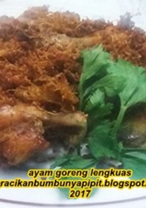 Foto resep Resep Ayam Goreng Lengkuas