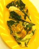Omelette de Espinaca y Queso