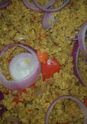 A picture of Fried cuscos.