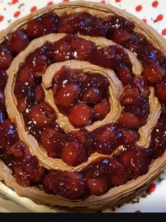 Fekete erdő torta 2. Variáns #gluténmentes #Tejmentes recept fotója